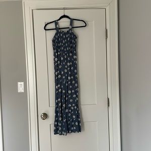 Flowered Romper, With scrunchy top half